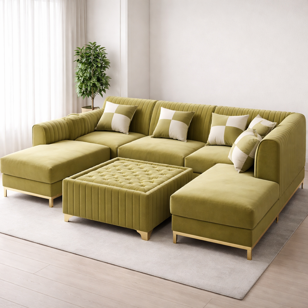 Light Green With Pillow