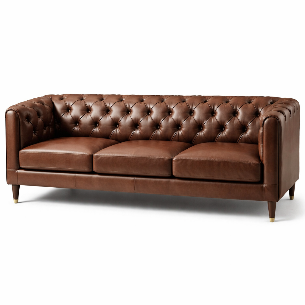 Lether Dark Brown