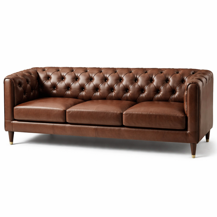 Lether Dark Brown