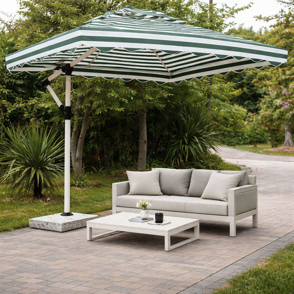 Square Umbrella Side Pole